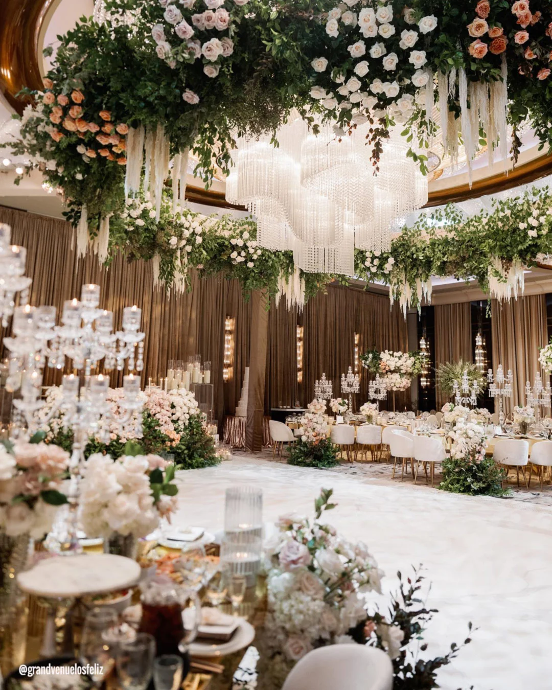 los angeles wedding venues reception table decor grandvenuelosfeliz