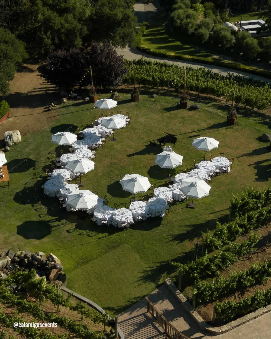 california wedding venues outside nature calamigosevents