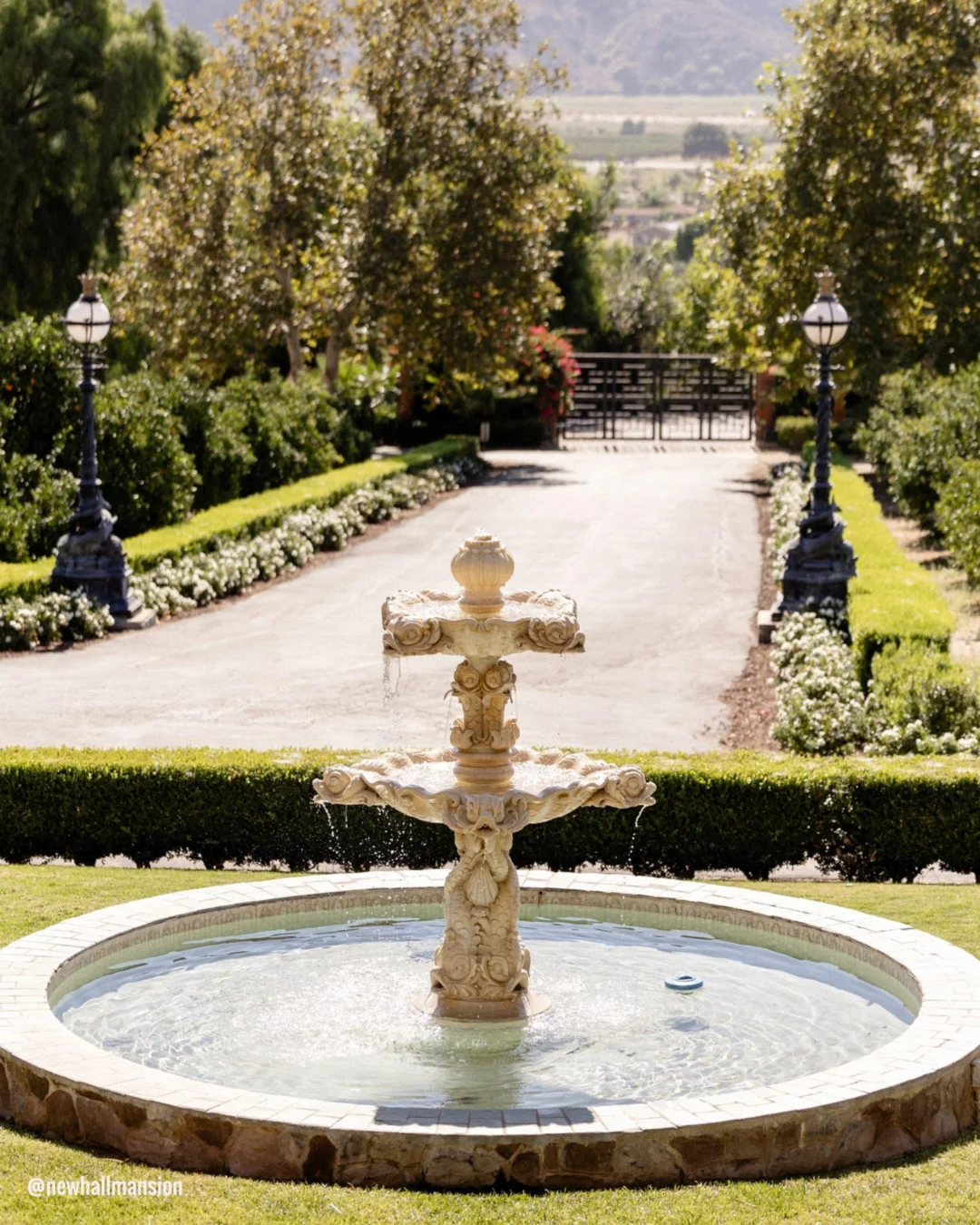 california wedding venues outdoor fontan newhallmansion
