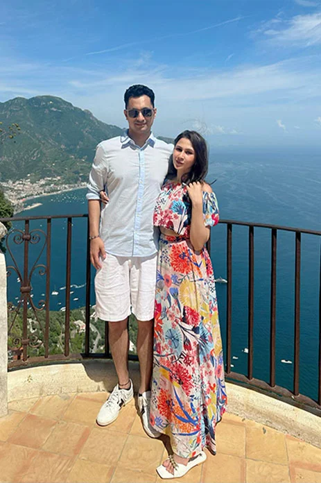 Shikha and Jaiveer, Italy