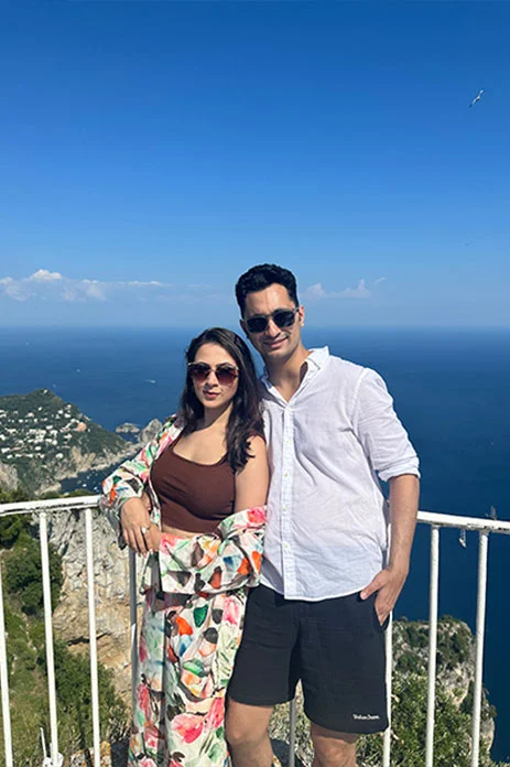 Shikha and Jaiveer, Italy