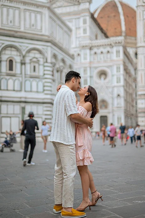 Shikha and Jaiveer, Italy
