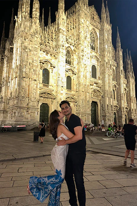 Shikha and Jaiveer, Italy