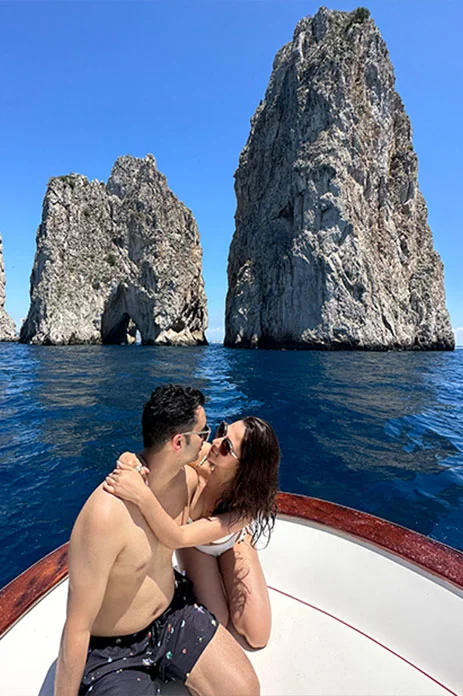 Shikha and Jaiveer, Italy