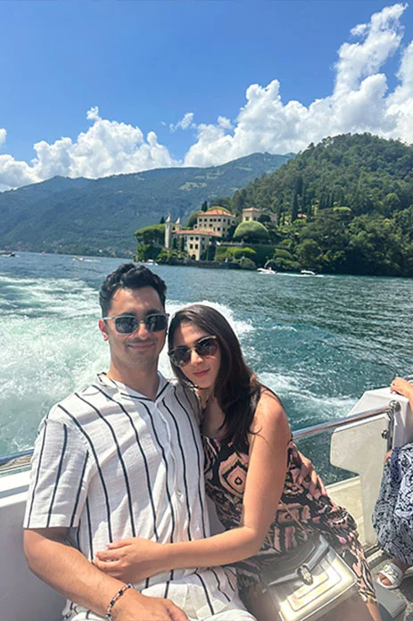 Shikha and Jaiveer, Italy