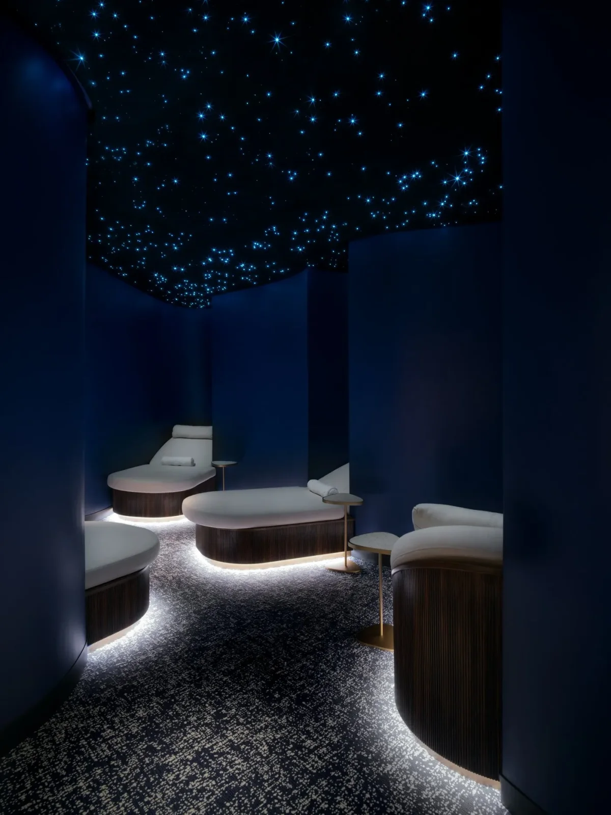The Stargazing Lounge at Lapis Spa and Wellness, Fontainebleau Las Vegas.