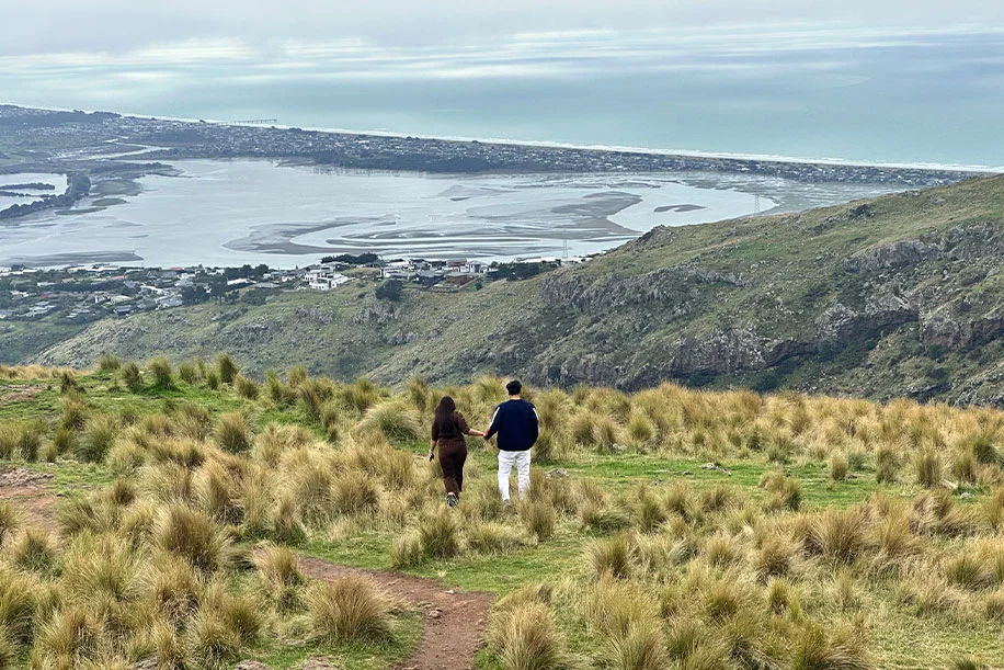 Harshita and Shrigopal, New Zealand