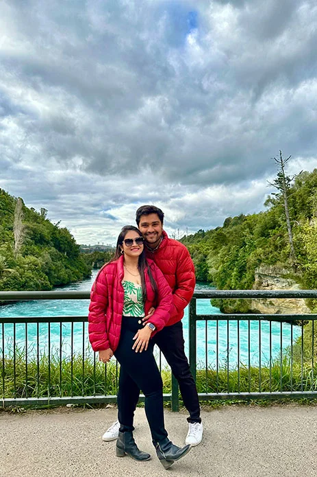 Harshita and Shrigopal, New Zealand