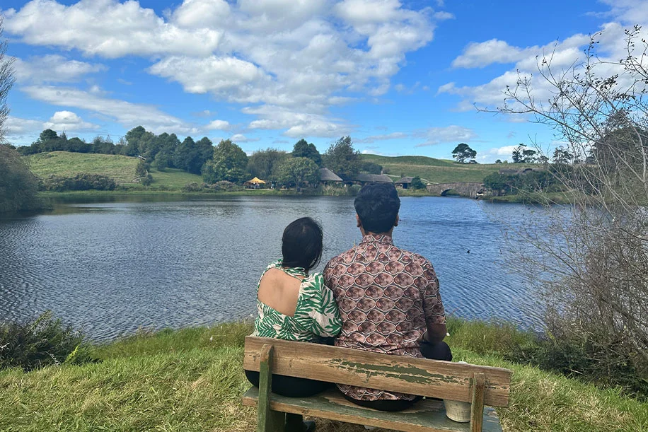 Harshita and Shrigopal, New Zealand