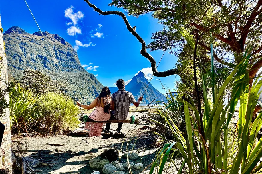 Harshita and Shrigopal, New Zealand