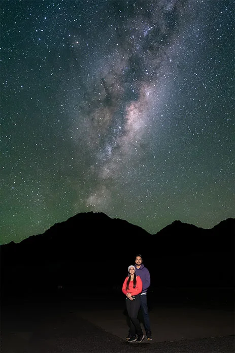 Harshita and Shrigopal, New Zealand