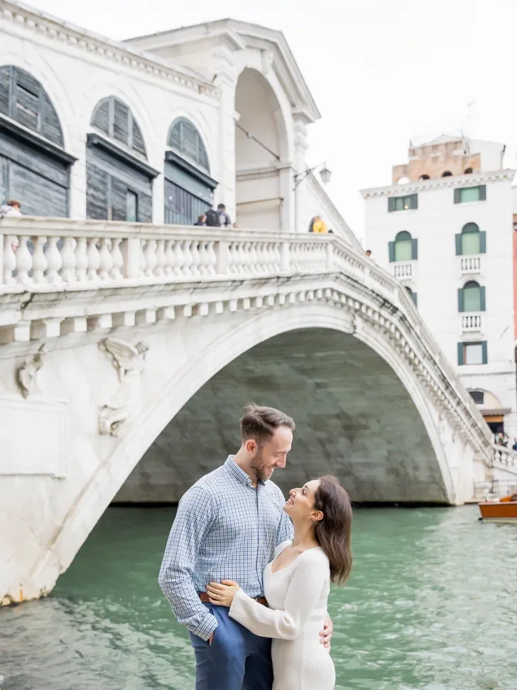 flytographer honeymoon photos in Venice